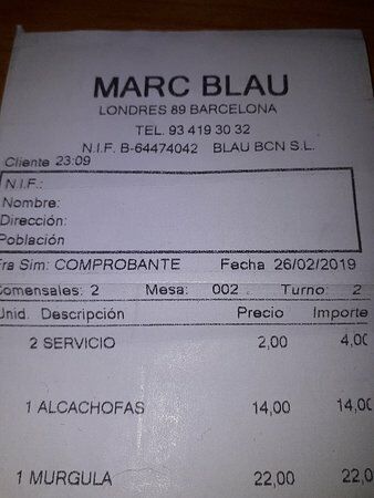 Restaurant Marc Blau